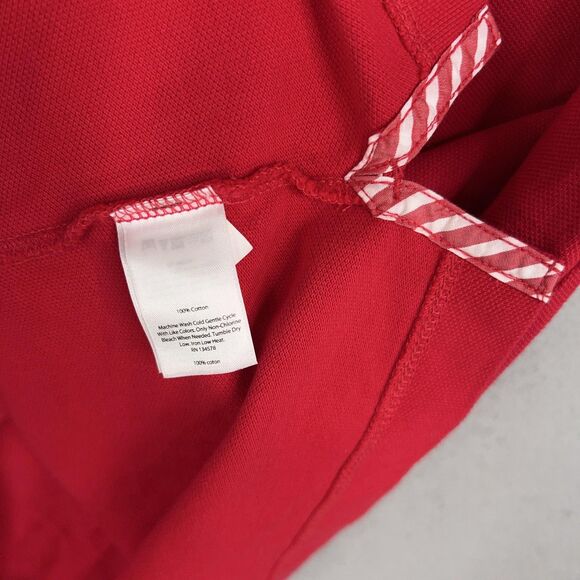 Vineyard Vines Polo Dress Womens Small Red Preppy Coastal Casual Golf Summer - Picture 12 of 13